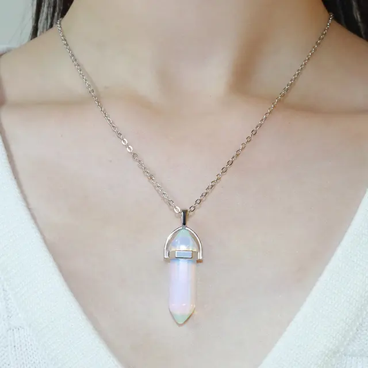 Pencil Pendant Necklace With Stainless Steel Chain (D-22) - DropShp