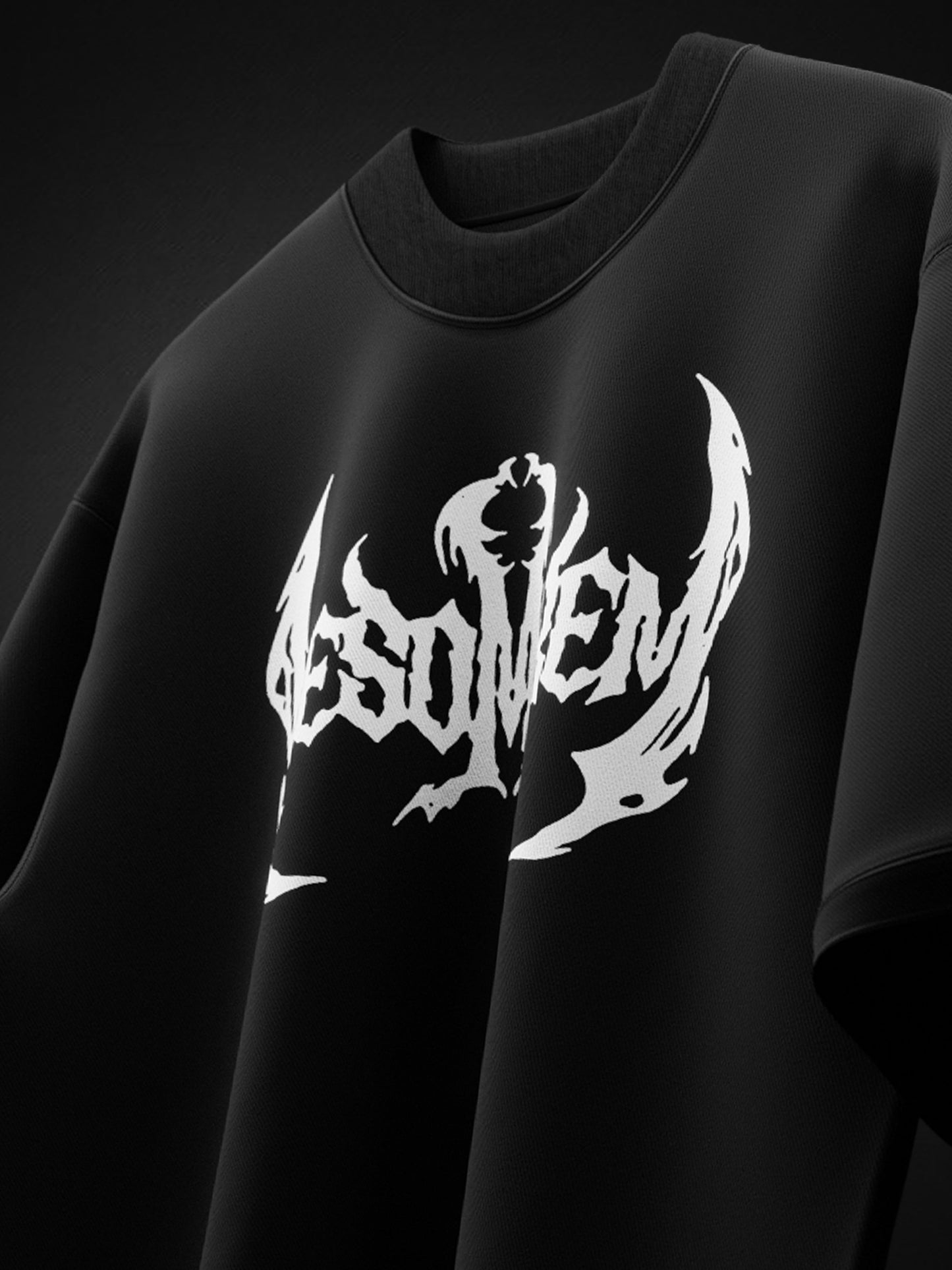 LUCIFERUS METAL OVERSIZED FIT TSHIRT