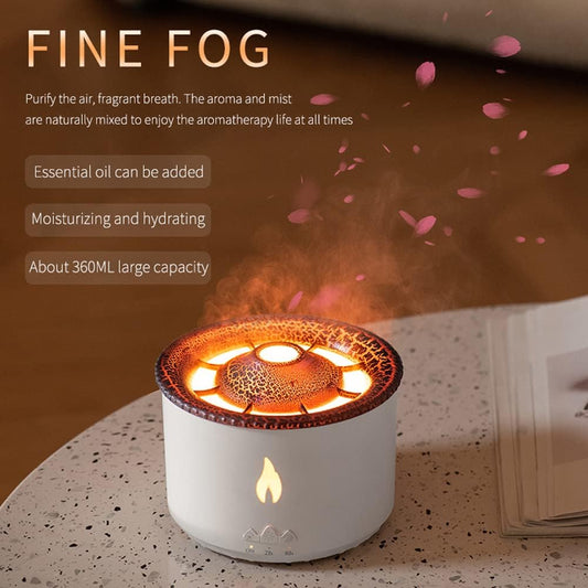 Volcano Humidifier Aromatherapy Diffuser - DropShp