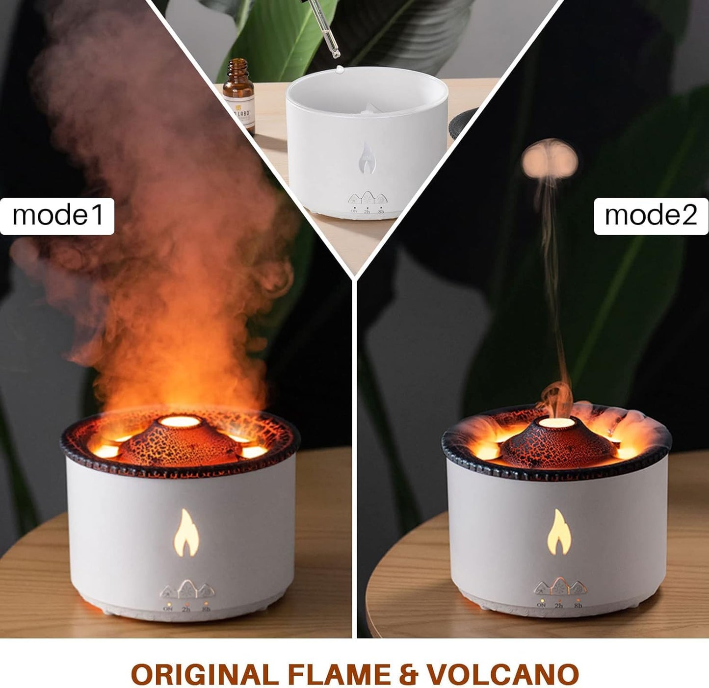 Volcano Humidifier Aromatherapy Diffuser - DropShp