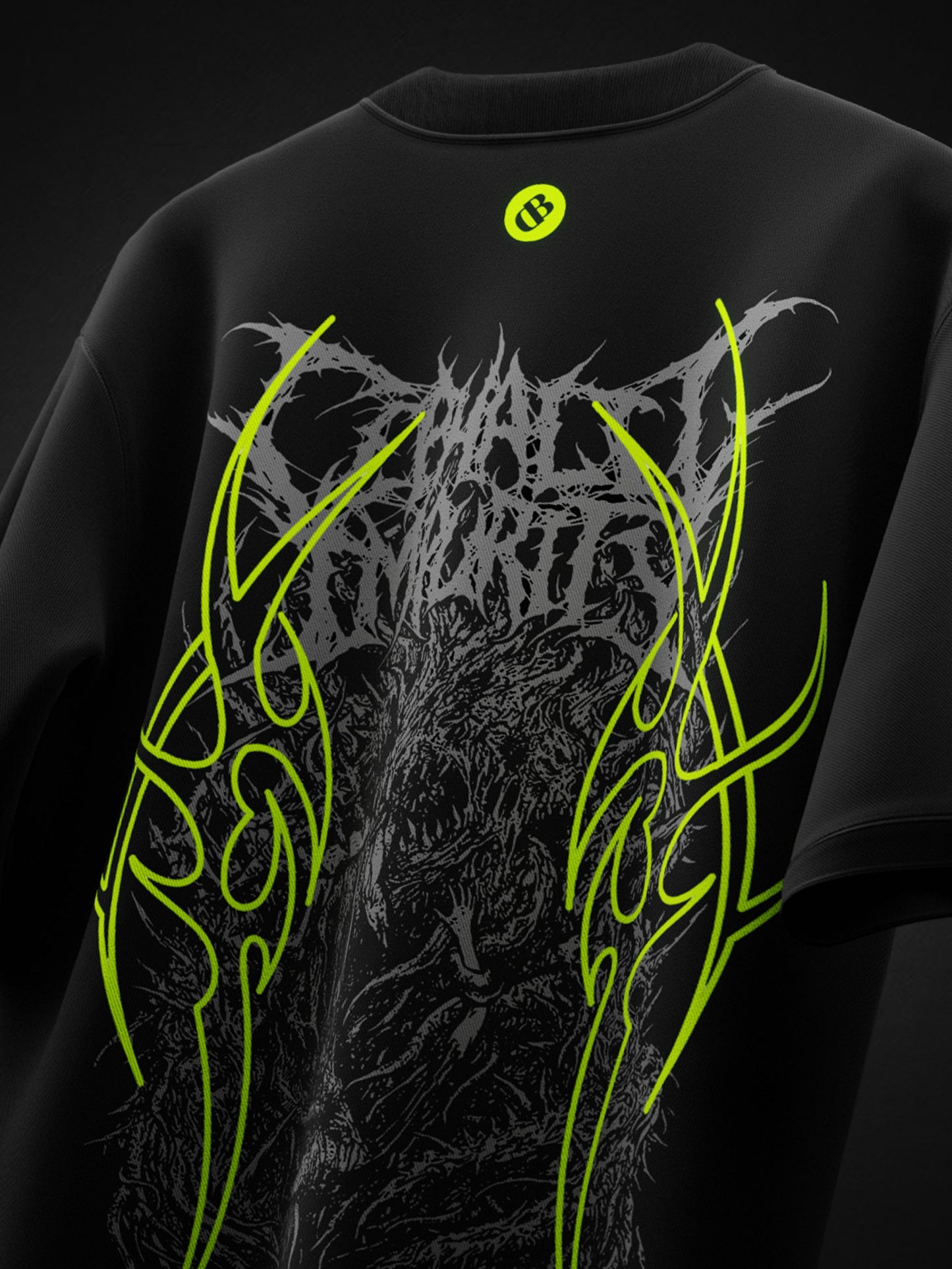 CEPHALIC IMPURITY OVERSIZED FIT T-SHIRT