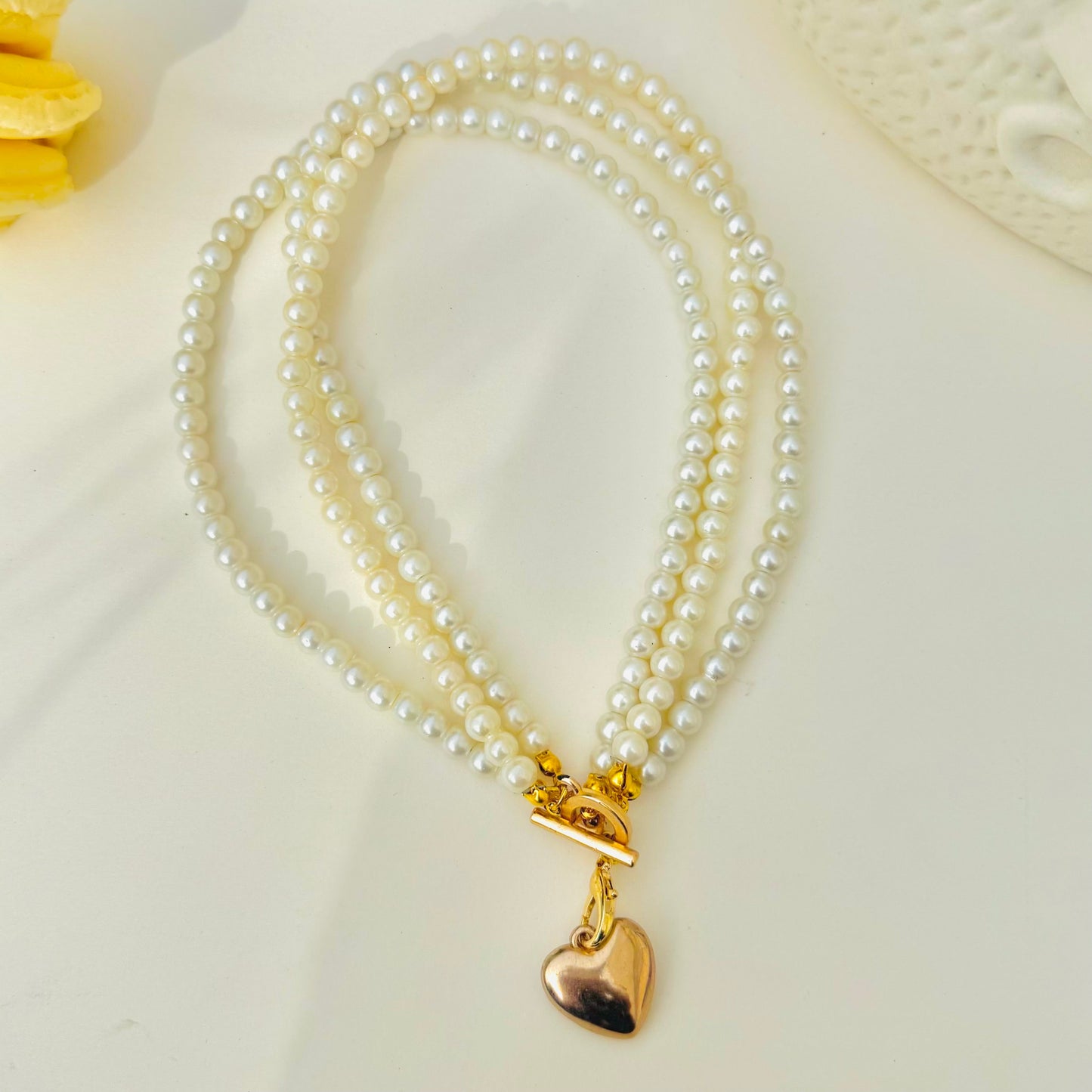 Gold Plated Boho Hanging Heart Pendant Necklace For Women - DropShp