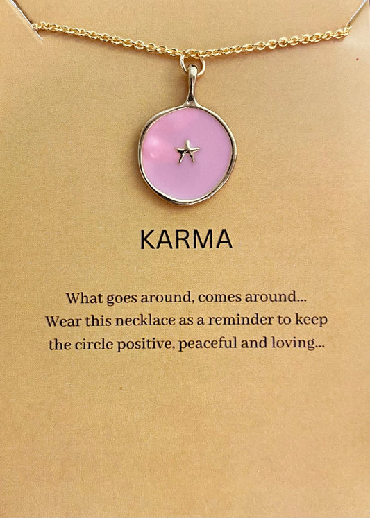 Waterproof Pink Star Charm Necklace - DropShp