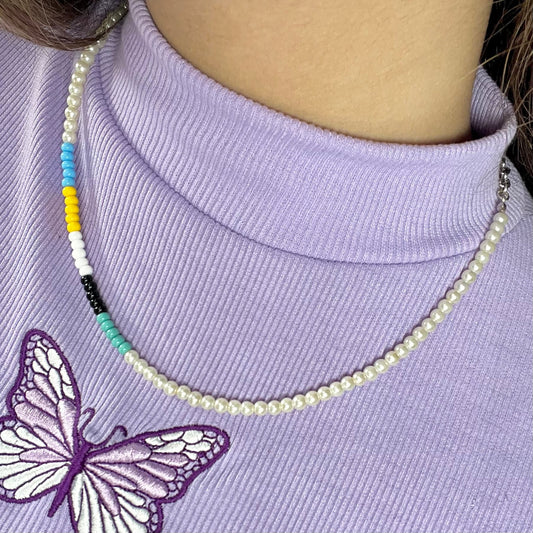 Colourful Seed Beads Choker - DropShp