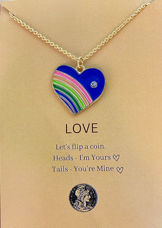 Waterproof Heart Pendant Necklace - DropShp