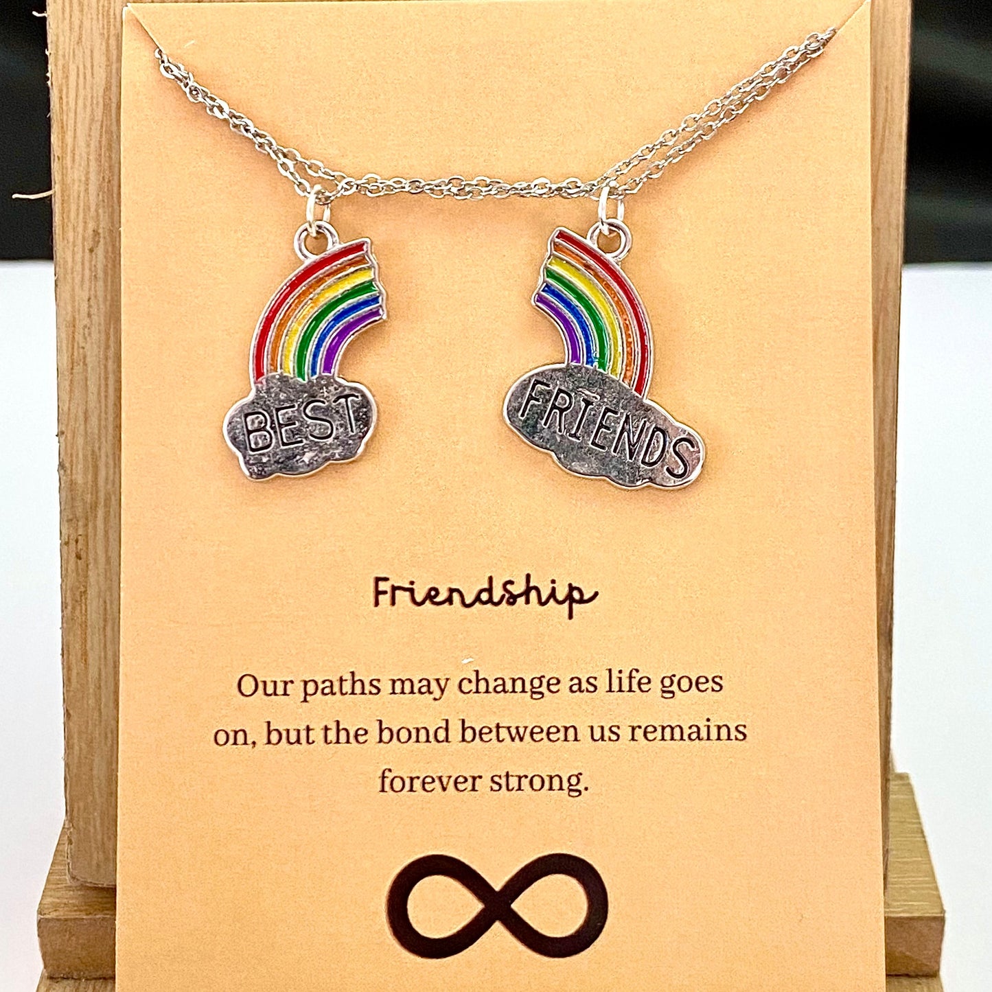 Rainbow Best Friends Necklace - DropShp