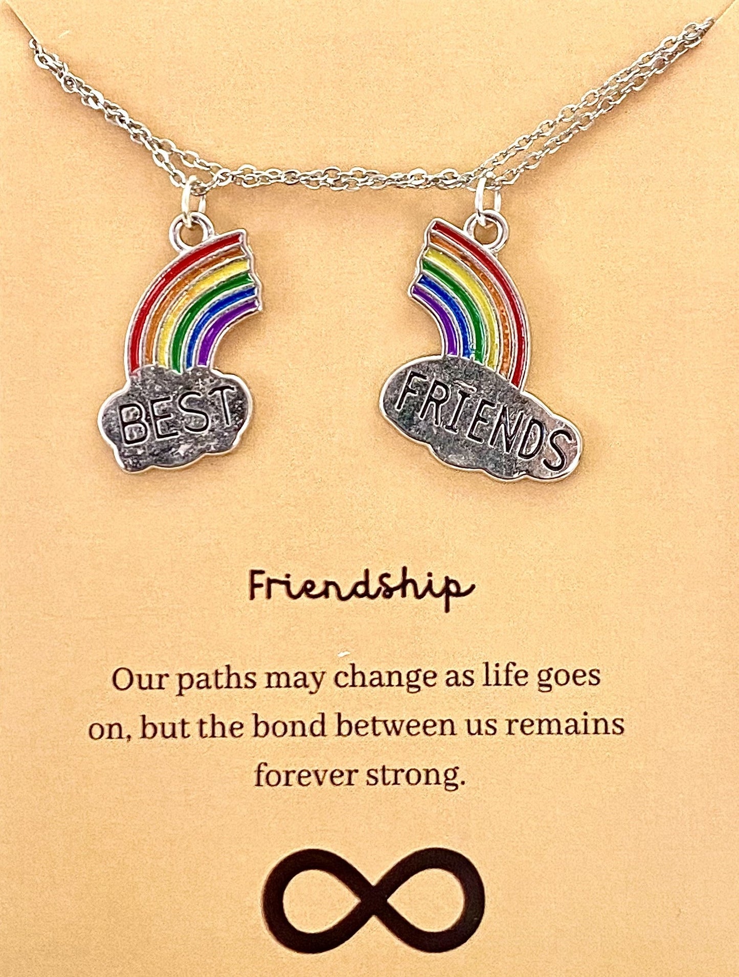 Rainbow Best Friends Necklace - DropShp