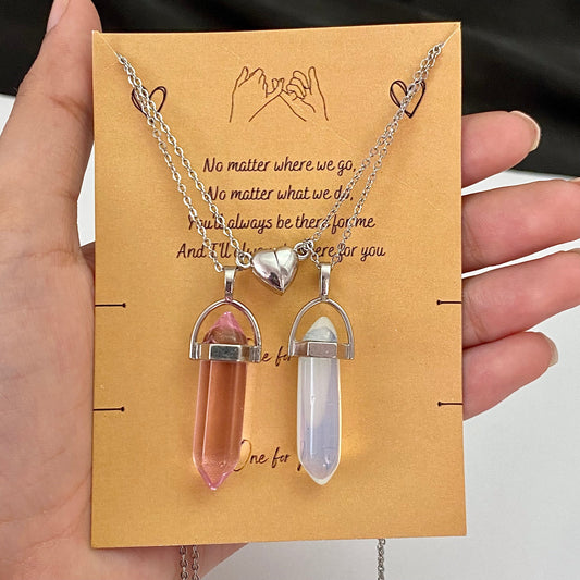 Pencil Pendant Couple Necklace (D-1) - DropShp