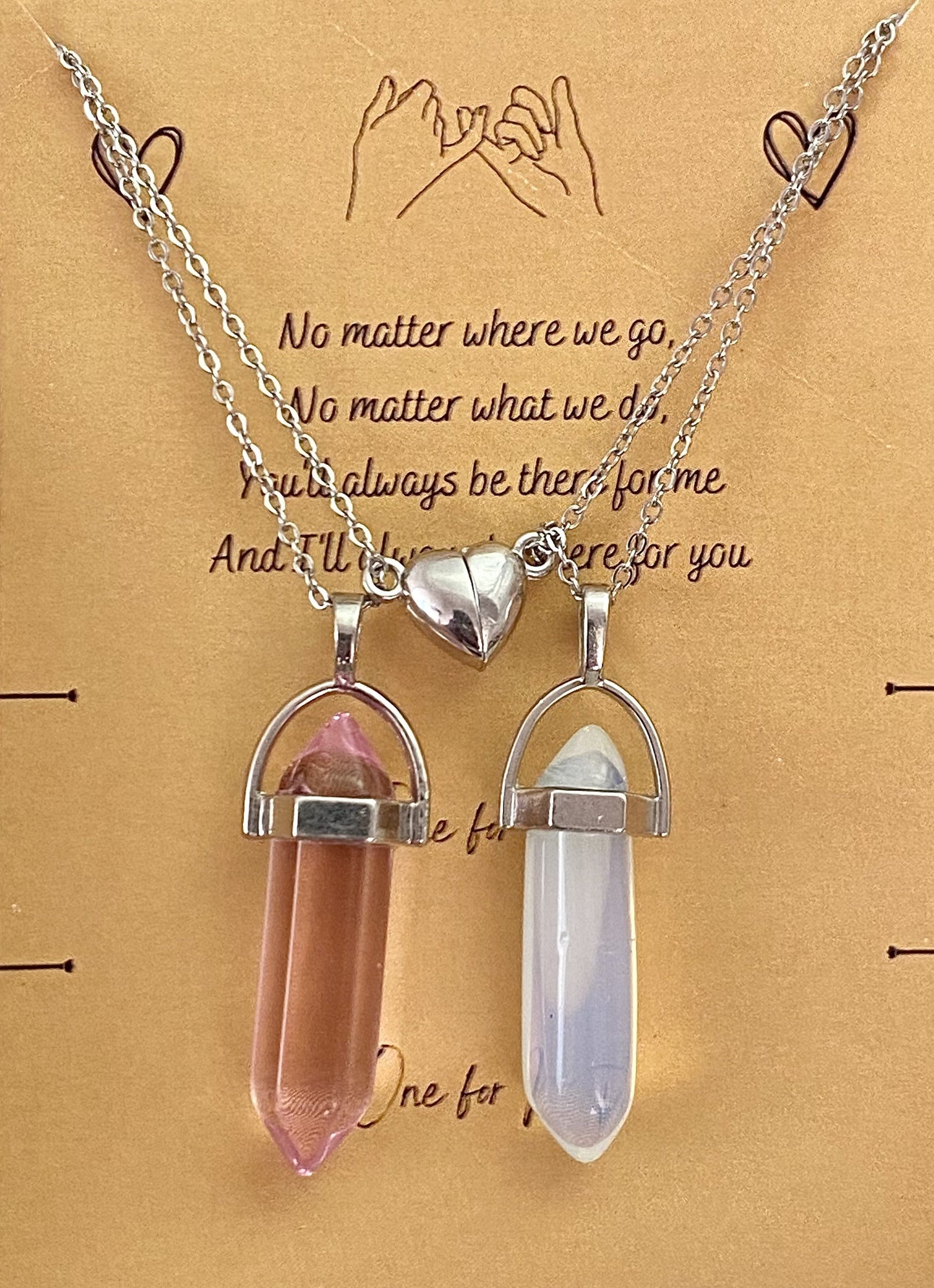 Pencil Pendant Couple Necklace (D-1) - DropShp