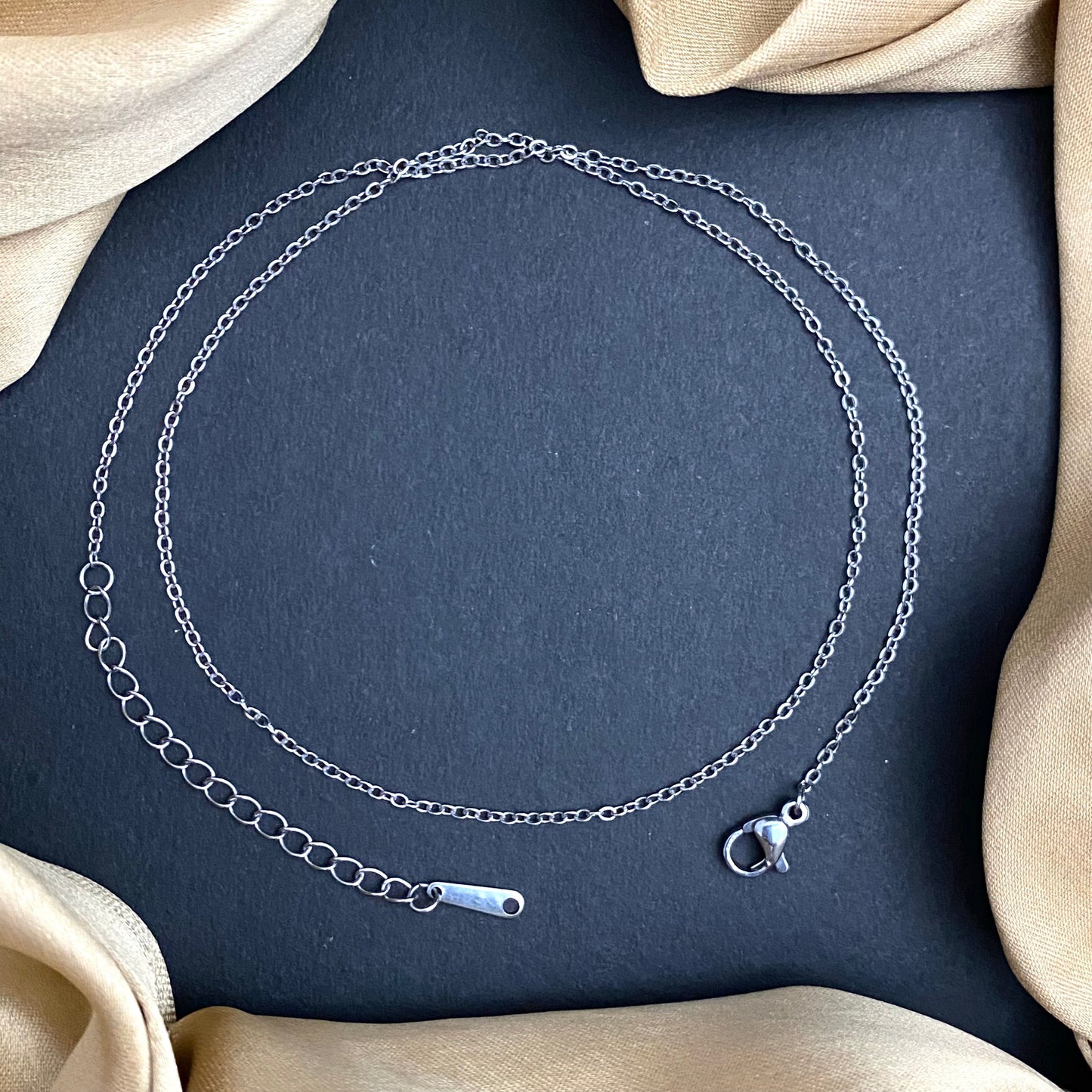 Stainless Steel Chain Bracelet Cum Necklace - DropShp