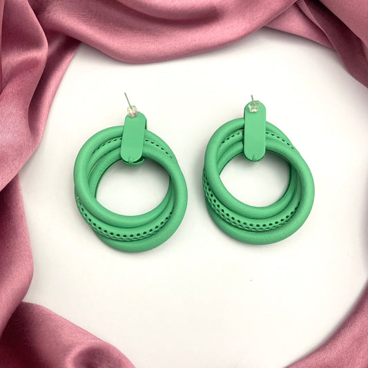 Green Casual Smart Earrings - DropShp