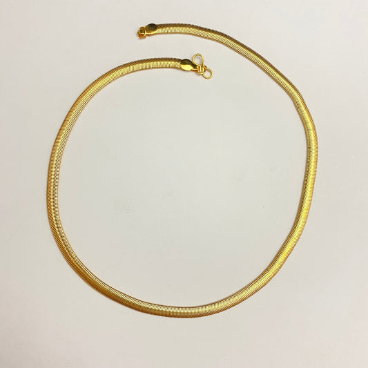 Golden Snake Chain Necklace - DropShp