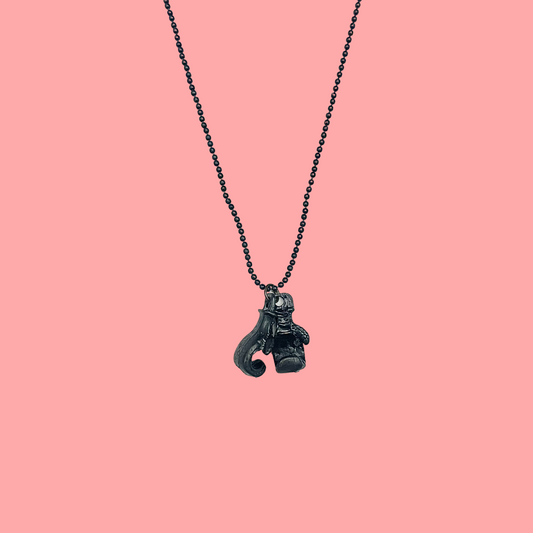 Black Boxing Gloves Charm Necklace For Boys With Ball Chain - DropShp