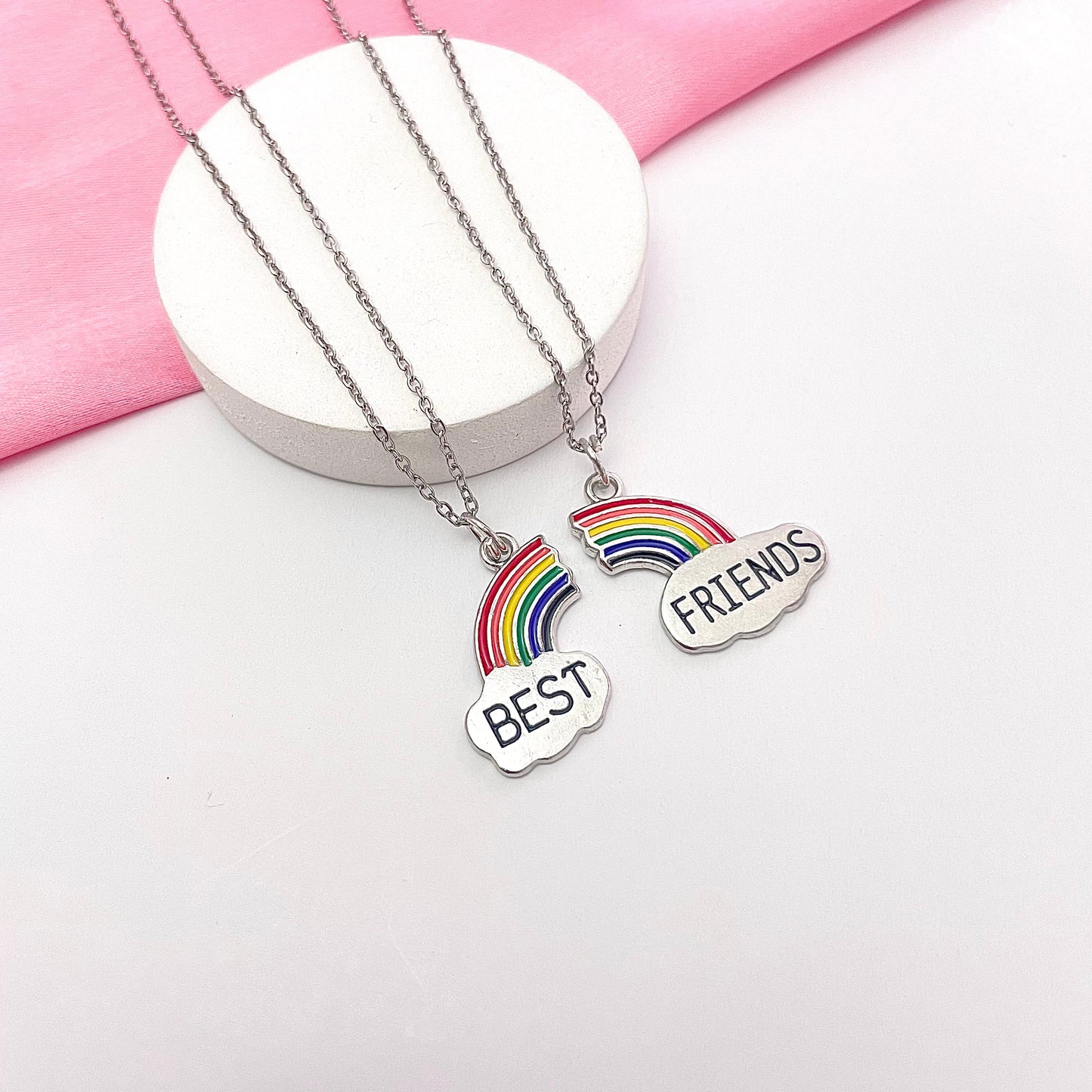 Rainbow Best Friends Necklace - DropShp
