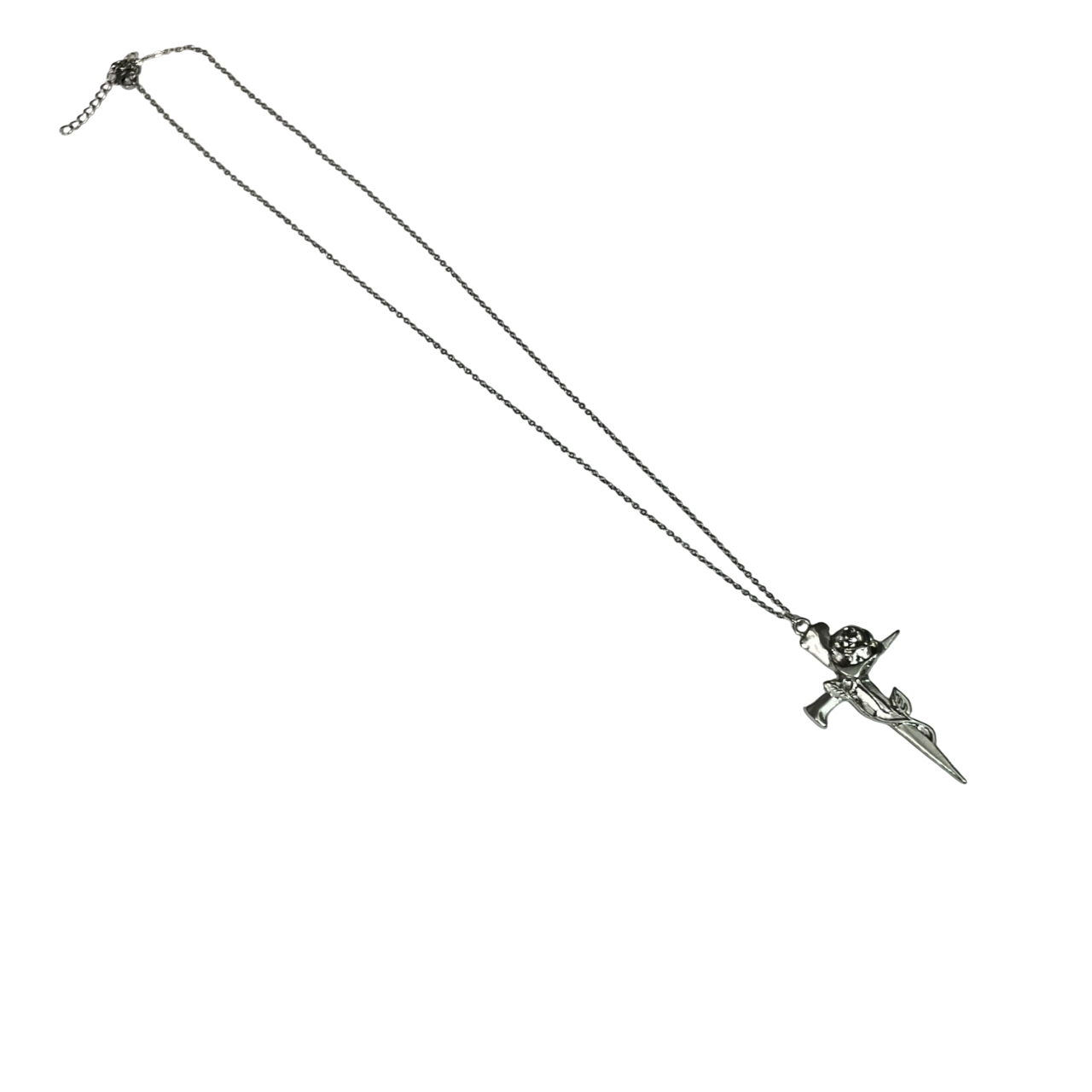 Gift For Valentine's Day Silver Cross Necklace For Girls - DropShp