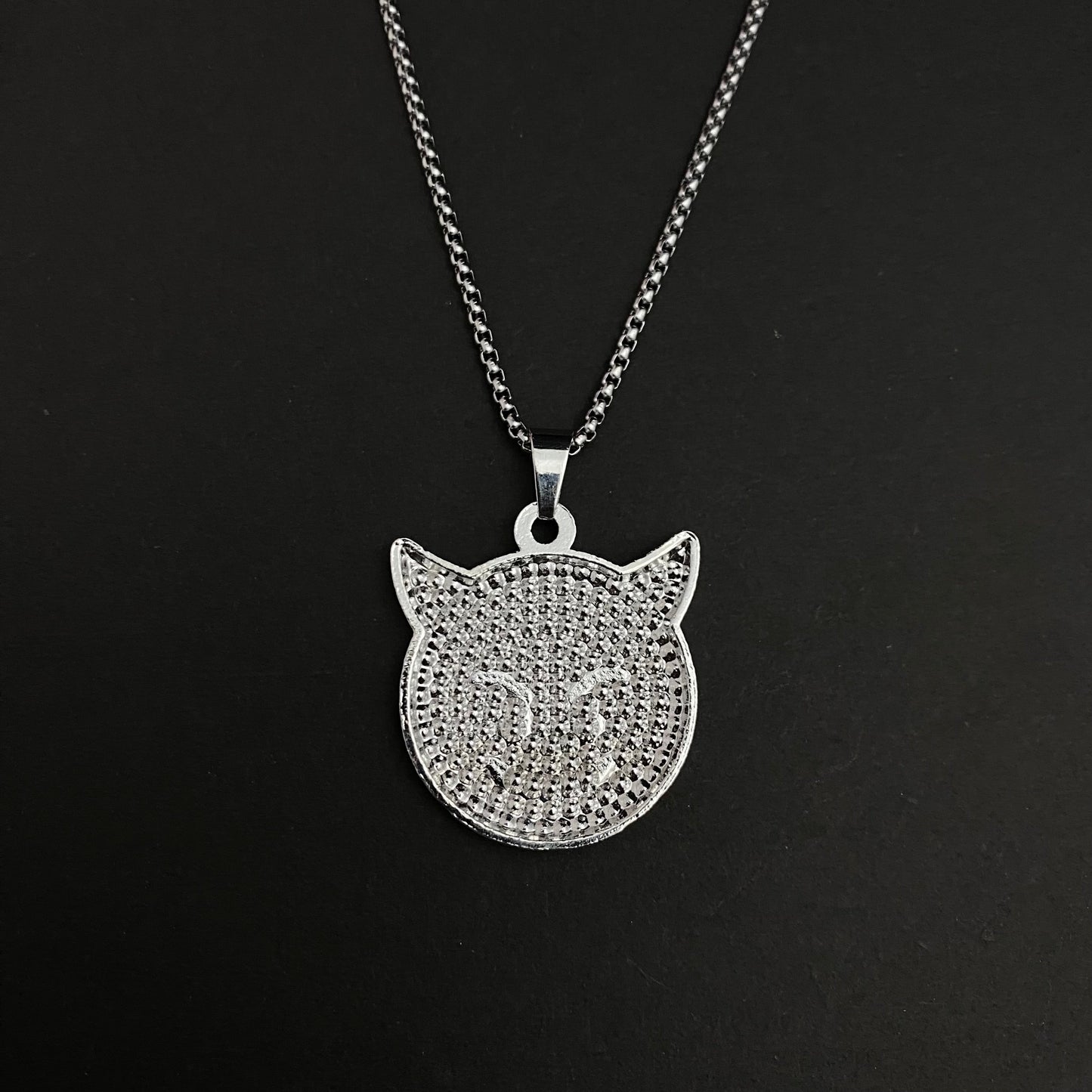 Demon Iced Out Hip Hop Pendant Necklace With Chain - DropShp