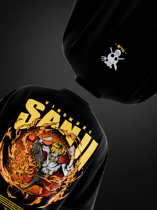 SANJI ONE PIECE OVERSIZED T-SHIRT