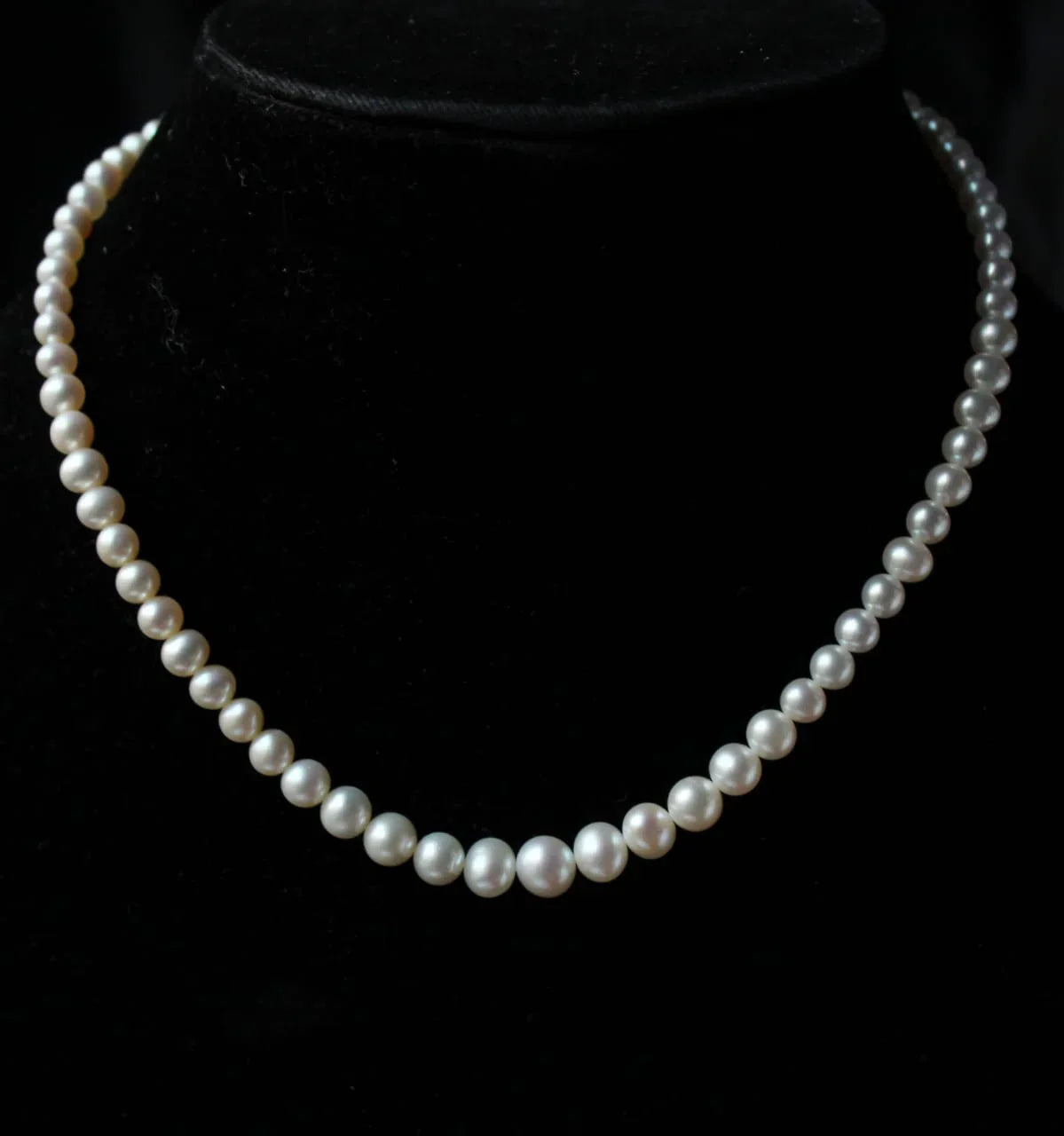 6mm Glass Pearl Necklace (For Girls) - DropShp