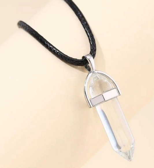 Transparent Pencil Pendant Necklace (D-7) - DropShp
