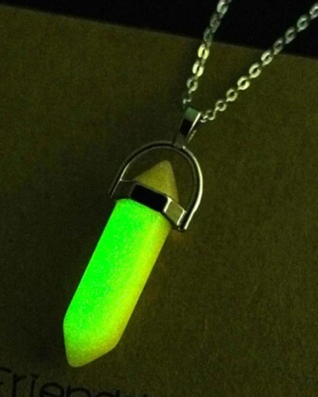 Glow In The Dark Pencil Pendant Necklace (D-20) - DropShp