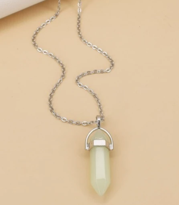 Glow In The Dark Pencil Pendant Necklace (D-20) - DropShp