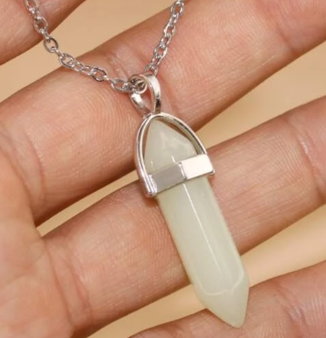 Glow In The Dark Pencil Pendant Necklace (D-20) - DropShp