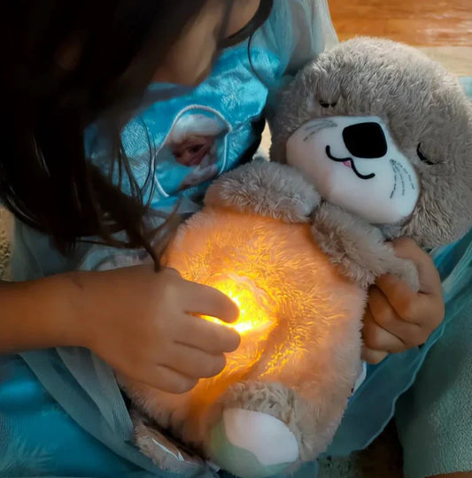 Breathing Teddy Baby Gift with Music, Lights & Breathing Motion Infant Toys for Newborns - DropShp