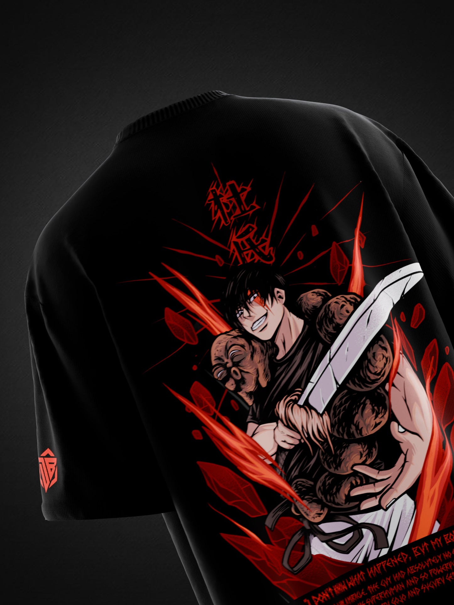 TOJI FUSHIGURO OVERSIZED T-SHIRT