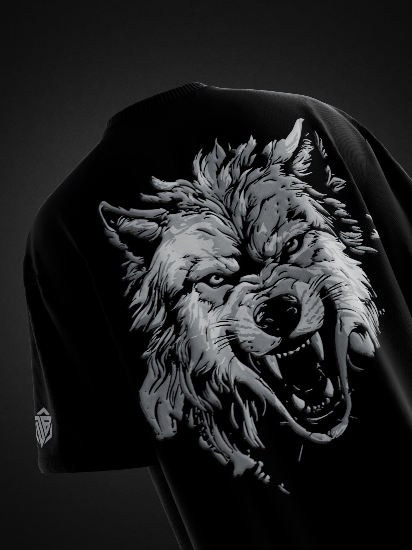 WOLF 3D PUFF OVERSIZED T-SHIRT