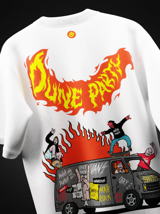 DUNE PARTY OVERSIZED FIT T-SHIRT