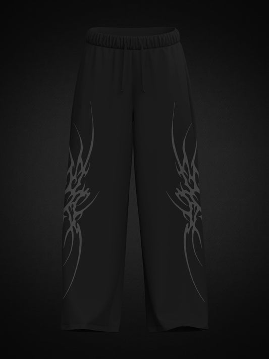 PLAID UNISEX BAGGY FIT SWEATPANTS