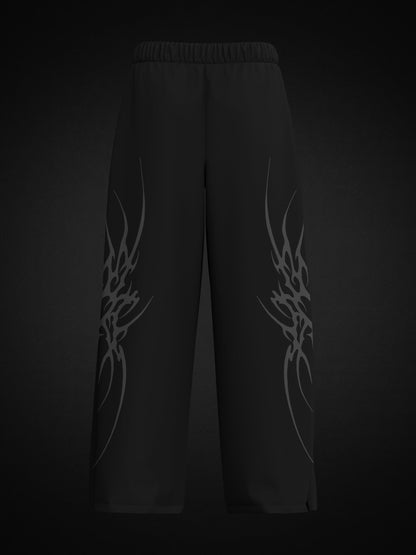 PLAID UNISEX BAGGY FIT SWEATPANTS