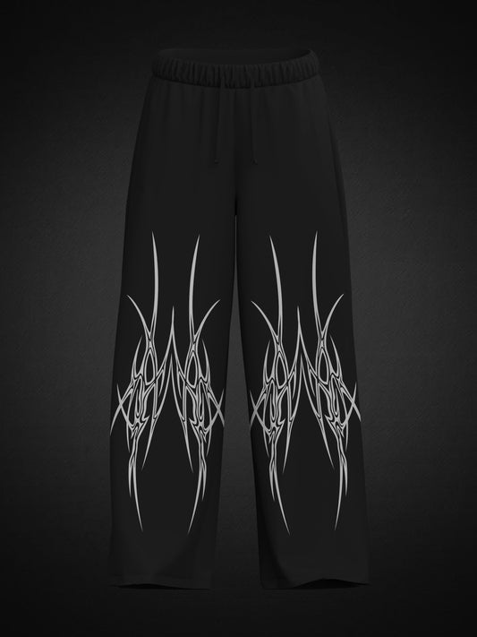 TRIBAL FLAME UNISEX BAGGY FIT SWEATPANTS