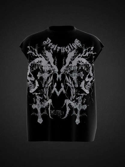 DESTRUCTIVE UNISEX BOXY VEST