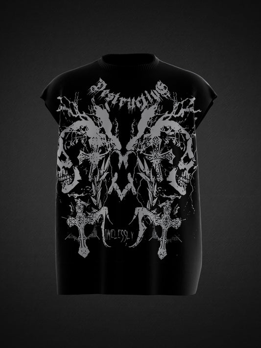 DESTRUCTIVE UNISEX BOXY VEST