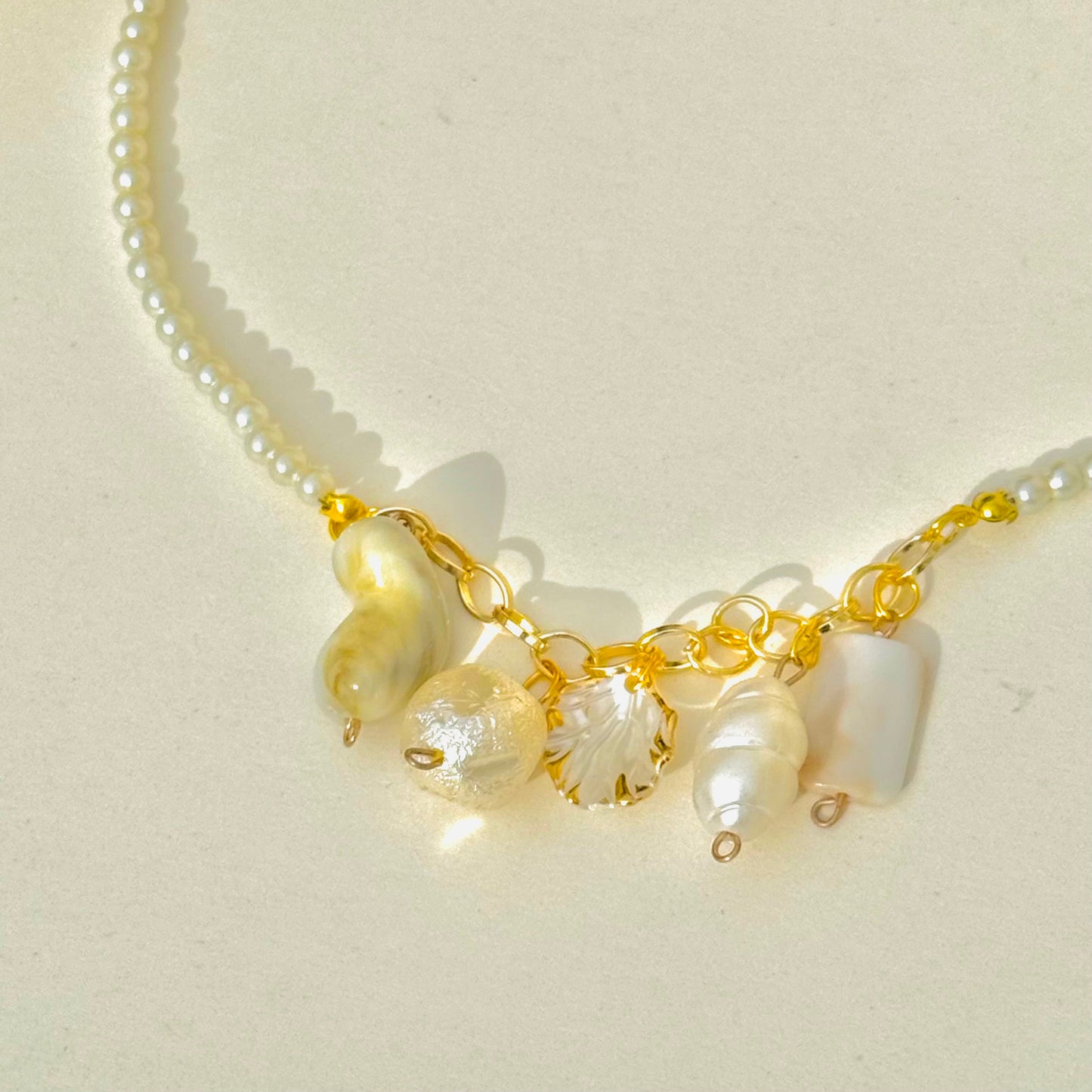 Gold Plated Alloy Antitarnish Boho Hanging Charms Necklace For Women - DropShp