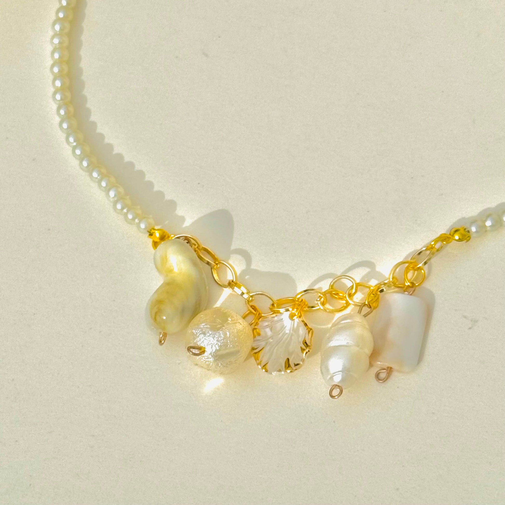 Gold Plated Alloy Antitarnish Boho Hanging Charms Necklace For Women - DropShp