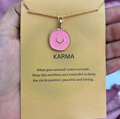 Waterproof Pink Moon Charm Necklace - DropShp