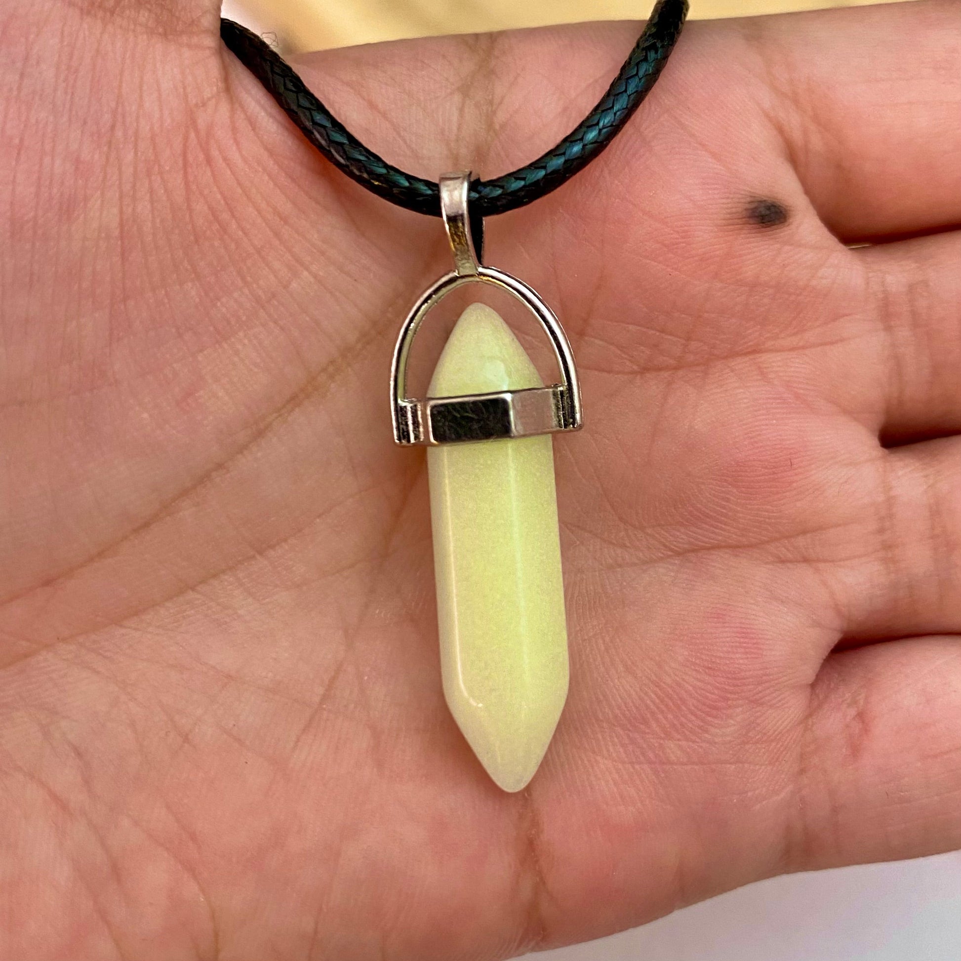 Glow In The Dark Pencil Pendant Necklace (D-13) - DropShp