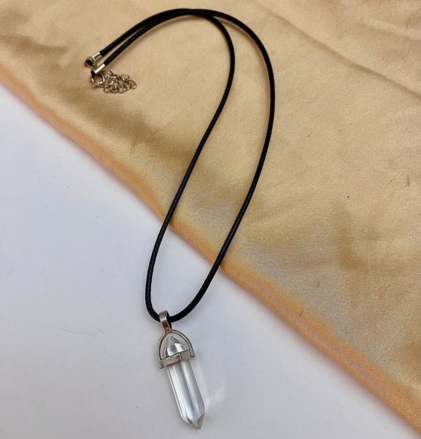 Transparent Pencil Pendant Necklace (D-7) - DropShp