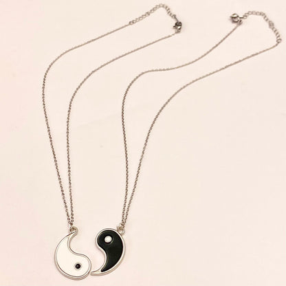 High Quality Yin Yang Couple Necklace - DropShp