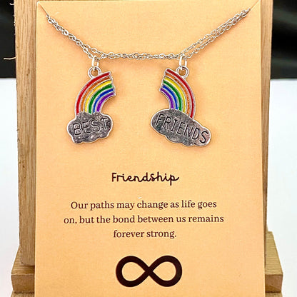 Rainbow Best Friends Necklace - DropShp