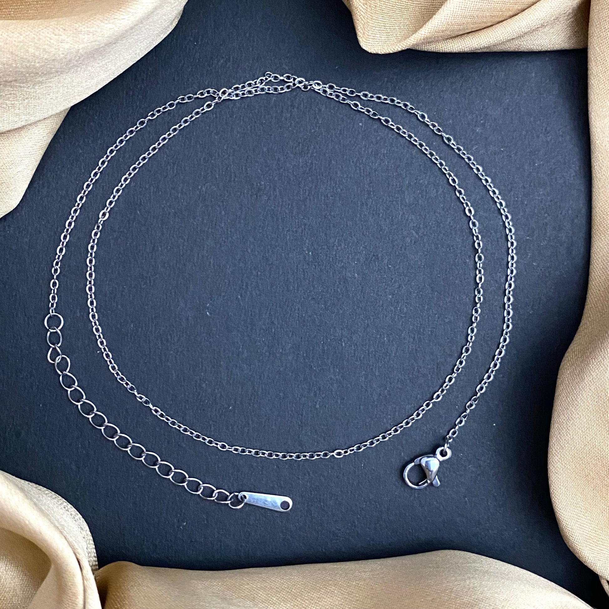 Stainless Steel Chain Bracelet Cum Necklace - DropShp