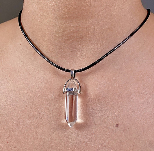 Transparent Pencil Pendant Necklace (D-7) - DropShp