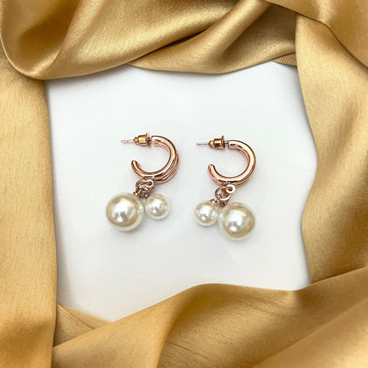 Pearl Drop Korean Earrings - DropShp