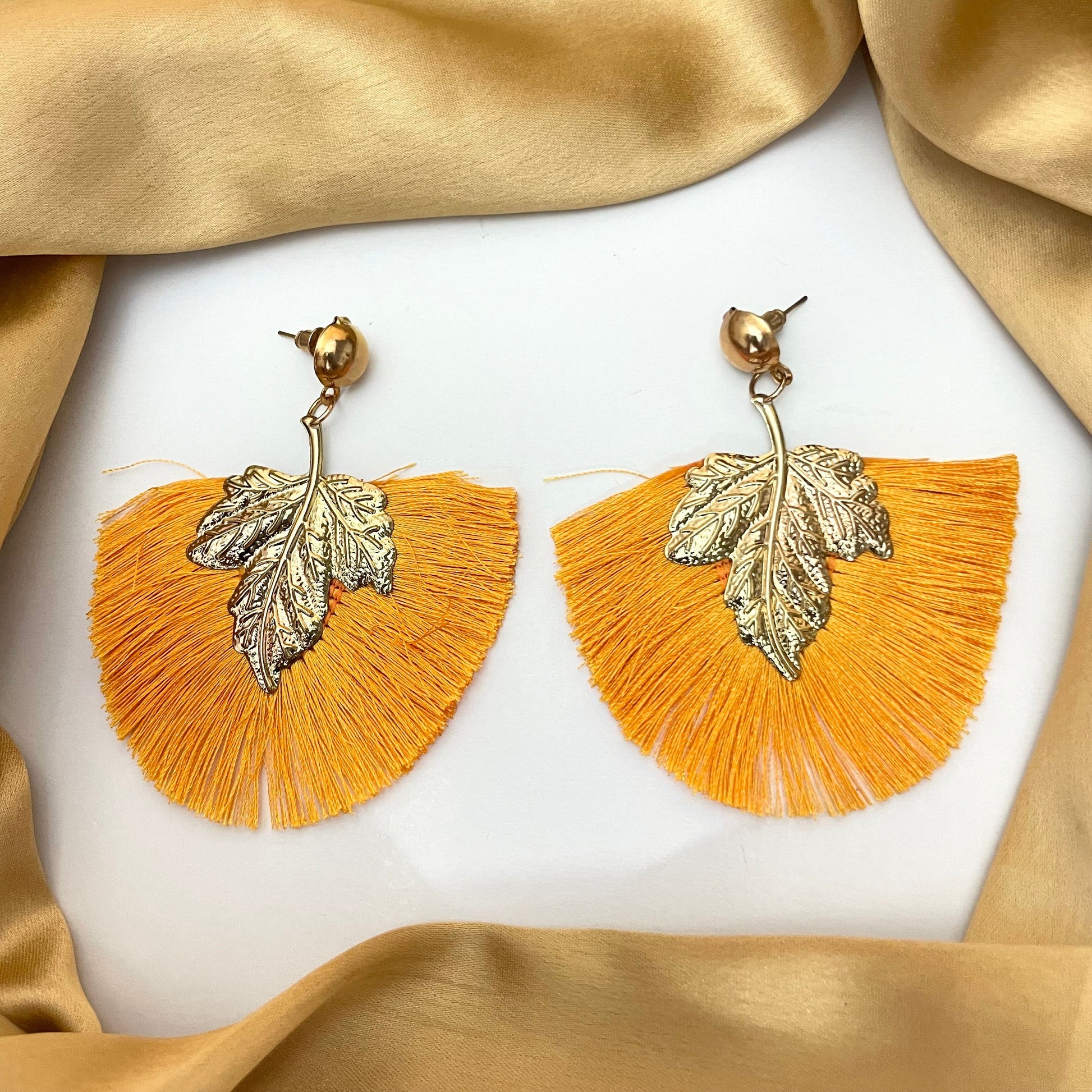 Frill Earrings For Women Thread Drop Earrings For Women - DropShp