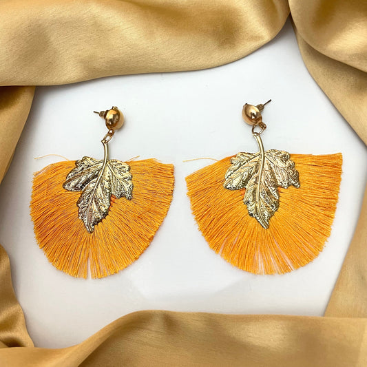 Frill Earrings For Women Thread Drop Earrings For Women - DropShp