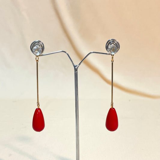 Golden TearDrop Earrings - DropShp