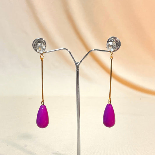 Golden TearDrop Earrings - DropShp