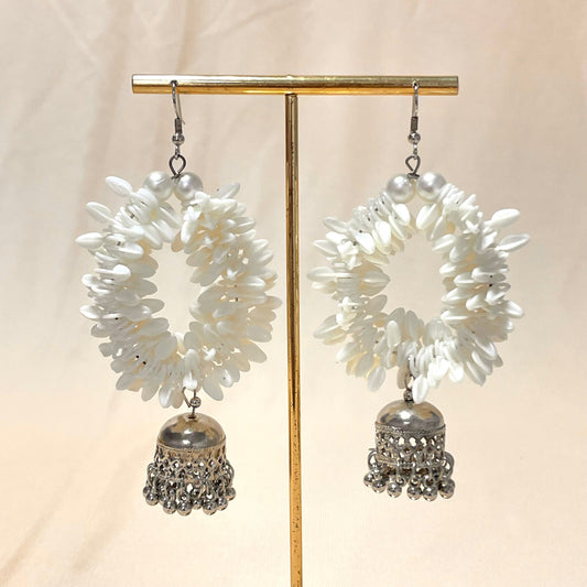 Oxidised Scented Gajra Jhumka - DropShp